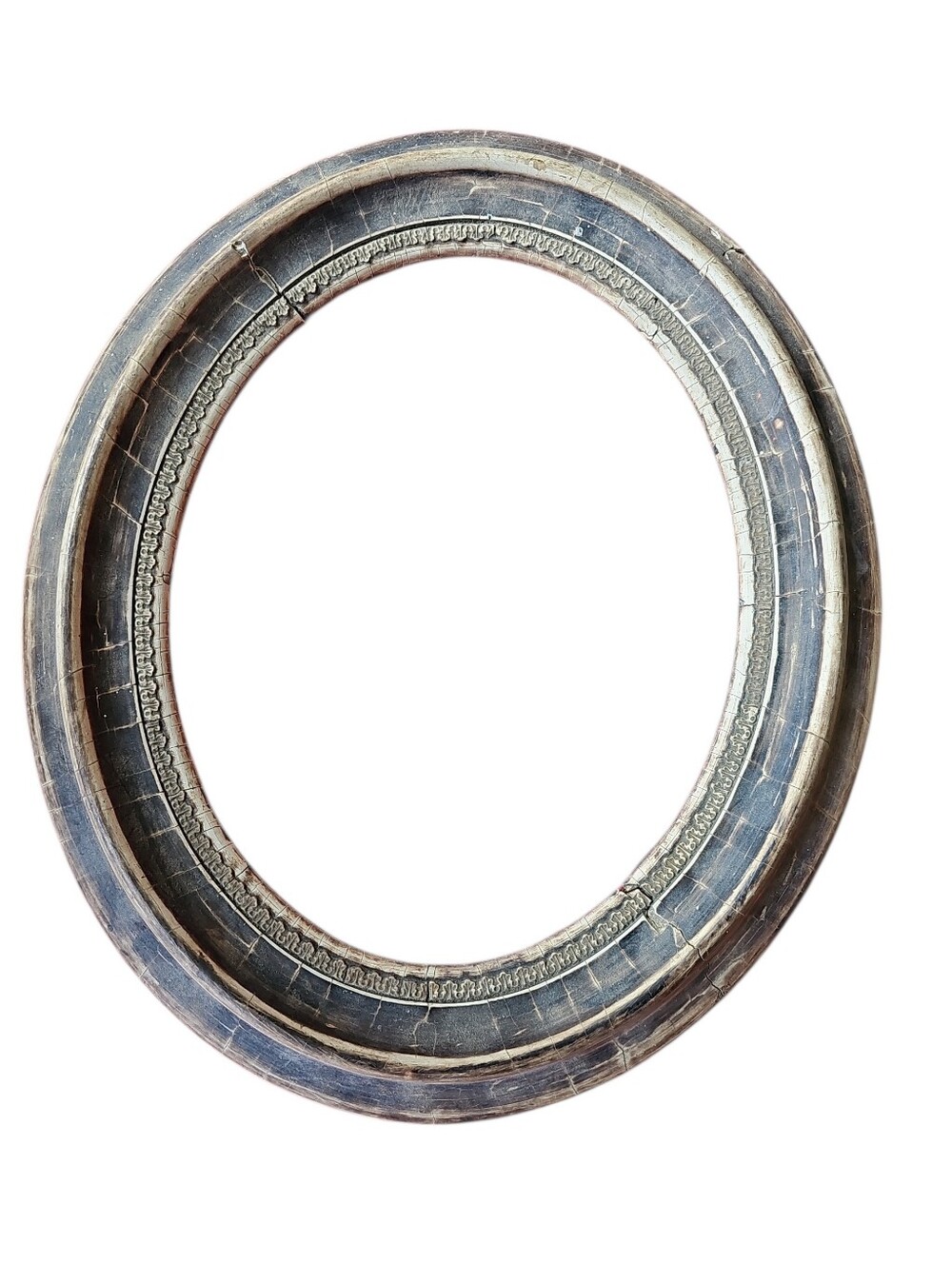 VTG Antique Victorian Oval Frame - Fits Standard 8x10 Glass